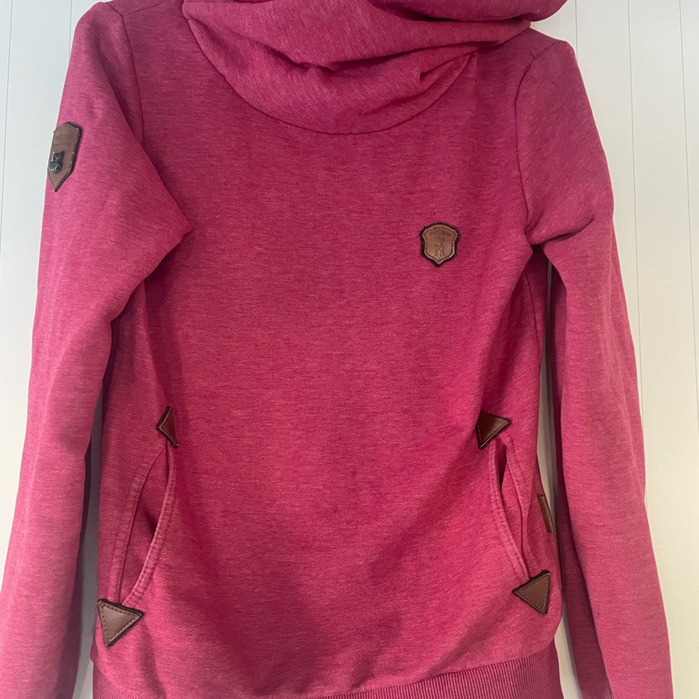 Naketano Women’s Hoodie with Brown Accents
Great condition